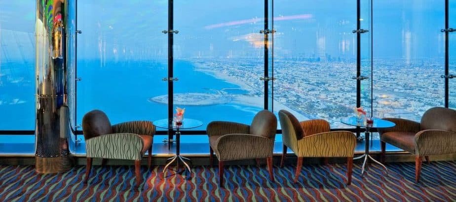 Skyview Bar is one of the very best night clubs in Dubai.