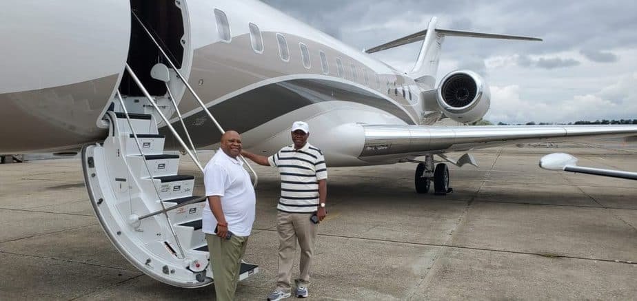 Adedeji Adeleke Private Jet