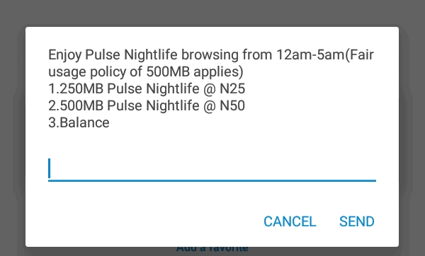 Mtn Night Browsing Using the USSD Codes