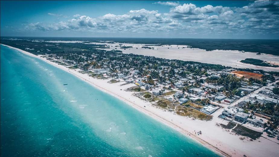 A beach in Mexico