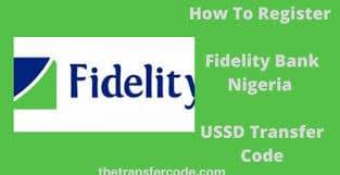 Code de transfert USSD de la banque Fidelity
