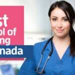 2 year nursing programs in Canada for international students and school fees