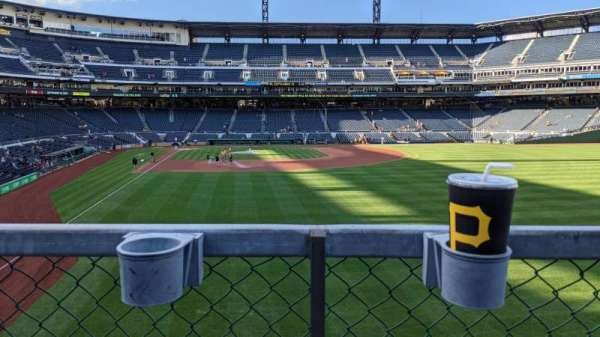 Low Rows in the Upper level is one of the best places to seat at a baseball game