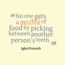 Igbo Proverbs and Their Meanings