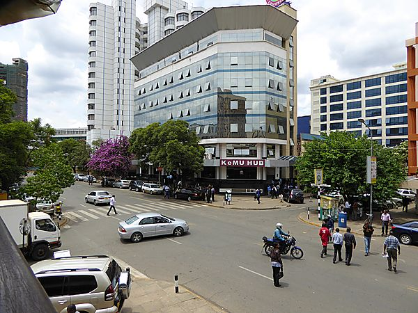 Stadtzentrum von Nairobi