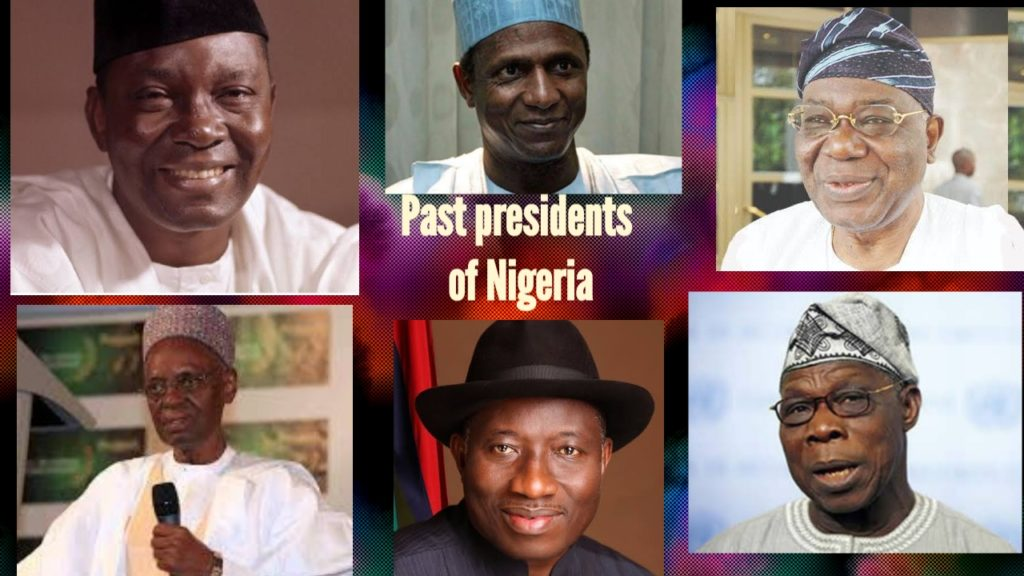 Nijeryalı Başkanların Listesi (1960'tan bugüne)