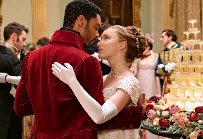 Ini adalah gambar Duke dan daphne di lantai dansa.