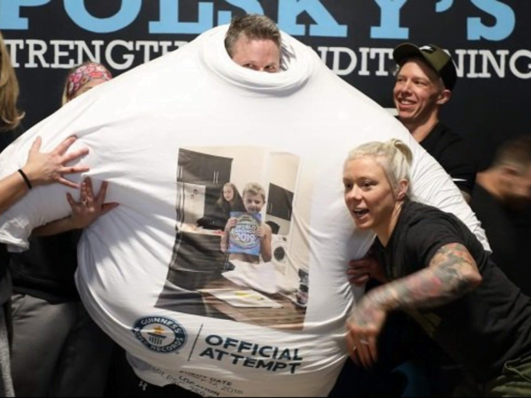 most t shirts worn
