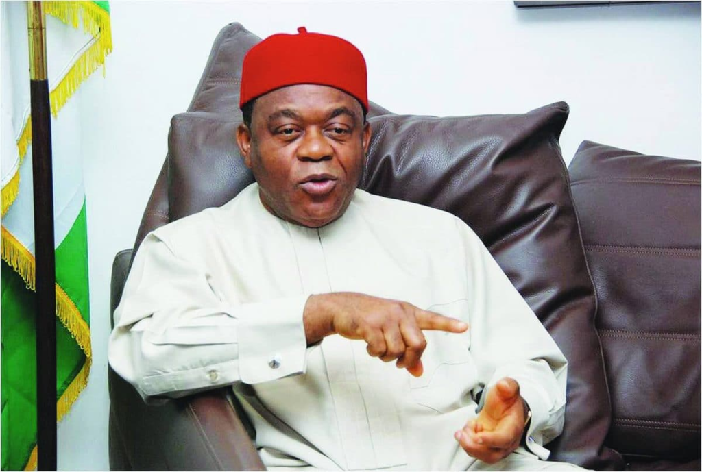 Theodore Orji is one of the richest sons of the state.