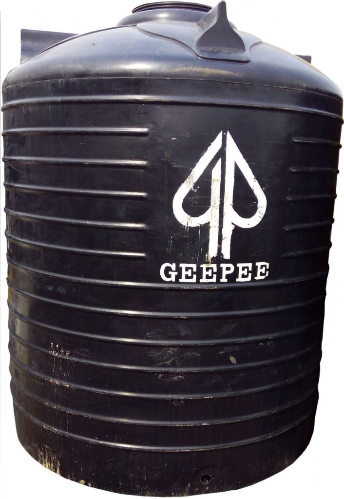 Un exemple de réservoir GeePee.