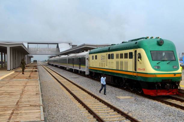 Lista och plats för tågstationer i Nigeria