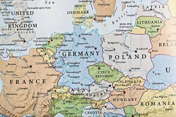 European Countries and Their Capitals And GDP