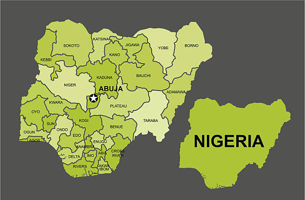 Staaten und Hauptstadt in Nigeria