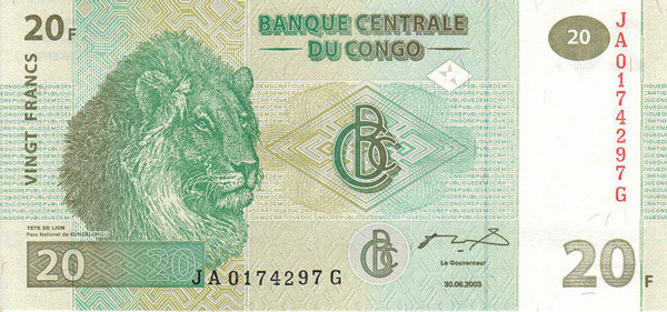 Congolese Franc (CDF)