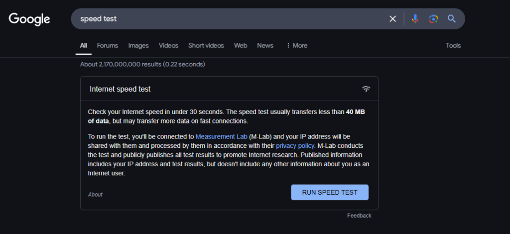 How to Check Your Mobile Network Speed 5 AtlanticRide
